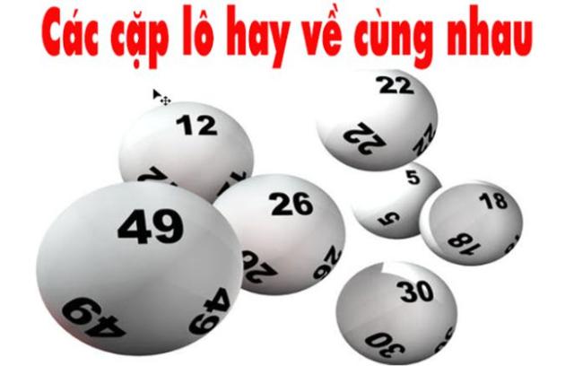 Tổng hợp các cặp lô xiên 3 hay về cùng nhau