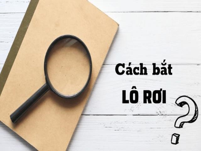 Cách bắt lô rơi