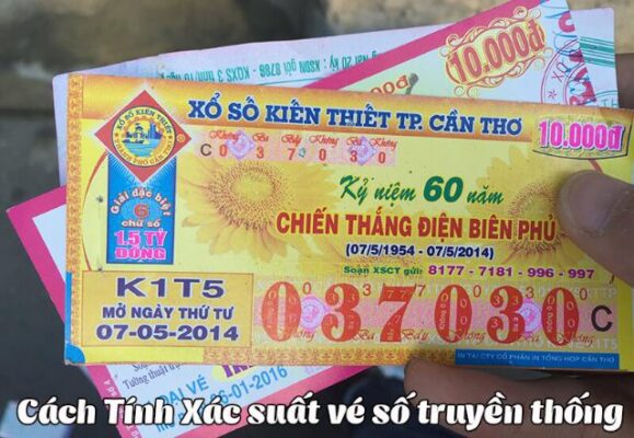 Xác suất trúng vé số truyền thống là bao nhiêu?