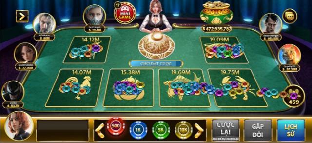 Luật chơi Bầu Cua Go88 khá đơn giản