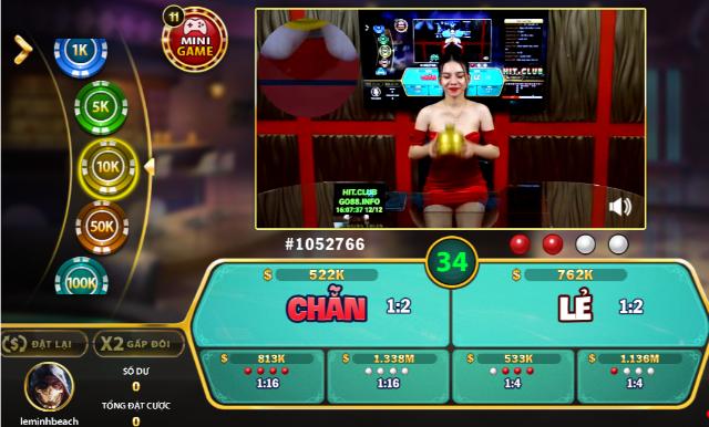 Xóc đĩa Livestream là trò chơi mới tại Go88