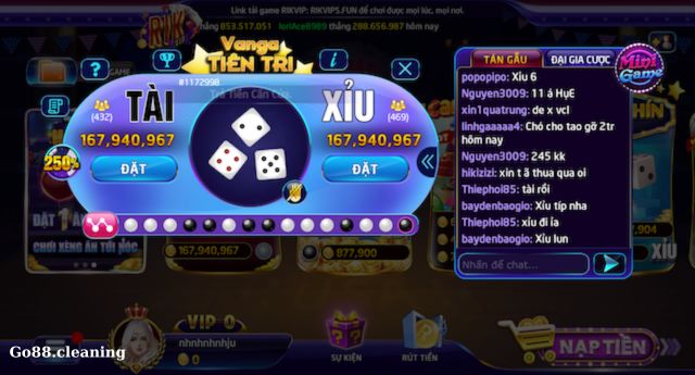 Luật đánh tài xỉu cơ bản nhất